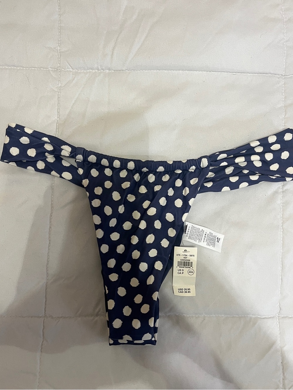 Blue Swimsuit Bottoms